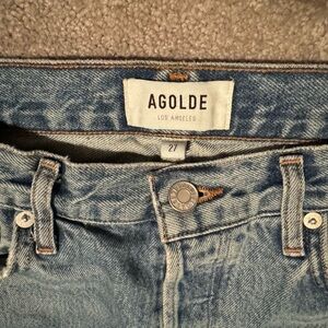 AGOLDE 90’s Pinch Waist High Rise Straight Jeans